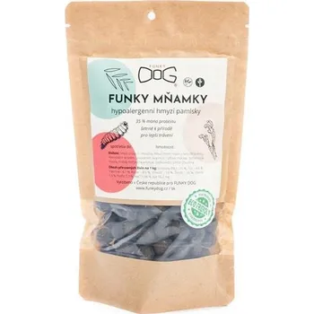 Pamlsek pro psa Funky Dog hypoalergenní hmyzí pamlsky 500 g