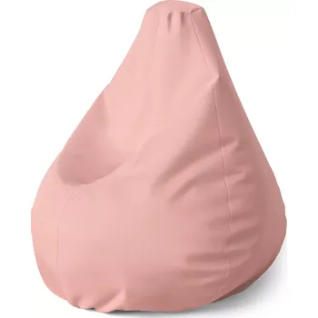 Sedací pytel Sedací vak Pear Lososová - Sablio - 70 x 95 x 15 cm