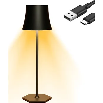 Lampička DOTYKOVÁ LAMPA NA STŮL 5000MAH 3 REŽIMY SVĚTLA NASTAVENÍ JASU