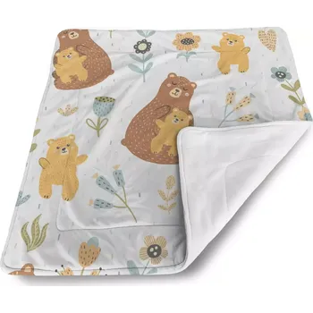 Dětská deka Sablio Dětská deka pro miminko Medvědi - 80x100 cm