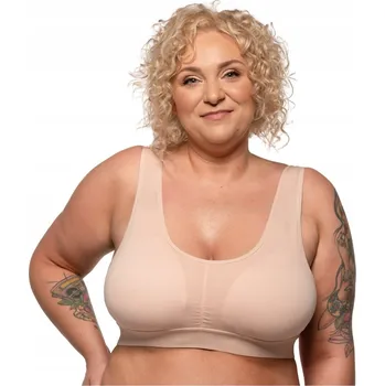 Podprsenka Markal sportovní podprsenka béžová velikost 5XL