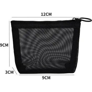 Kosmetická taška Průhledná kosmetická taška se zipem | toaletní organizér - A1