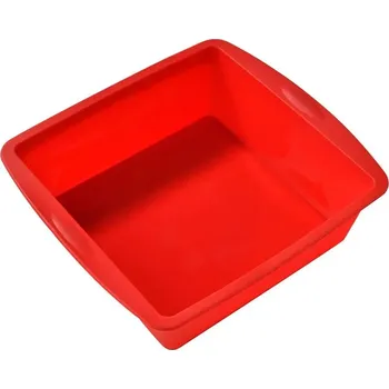 Forma na pečení Silikonová forma na pečení dortů | kuchyňské vybavení - červený