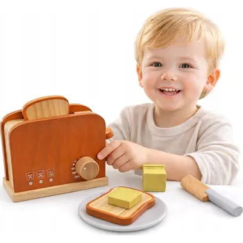 Dřevěná hračka DŘEVĚNÁ HRAČKA TOUSTOVAČ PRO DĚTI