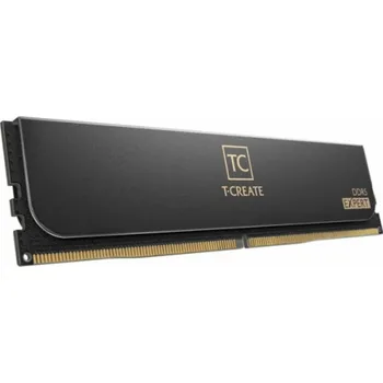 Operační paměť Team Group DIMM 64 GB DDR5-6000 (2x 32 GB) Dual-Kit (schwarz, CTCED564G6000HC34BDC01, T-CREATE EXPERT, INTEL XMP, AMD EXPO)