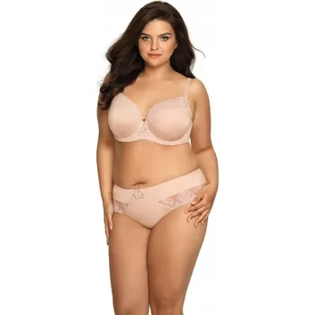 Dámské spodní prádlo Ava modelující podprsenka hnědá velikost 85F