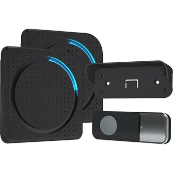 Domovní zvonek Solight 1L67BDZ černý