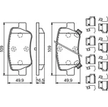 Klakson BOSCH 0 986 AH0 203