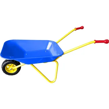 Pískoviště TEDDIES Kolečko na písek plechové Barva: červená