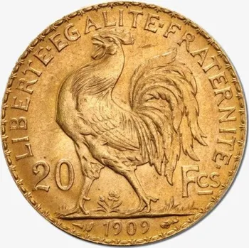 20 francouzských franků​ Marianne Hahn | Zlato | 1899-1914