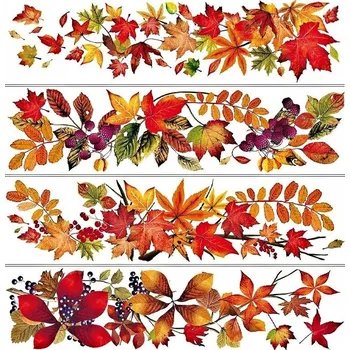 Tapeta Podzimní dekorace do oken fólie bez lepidla