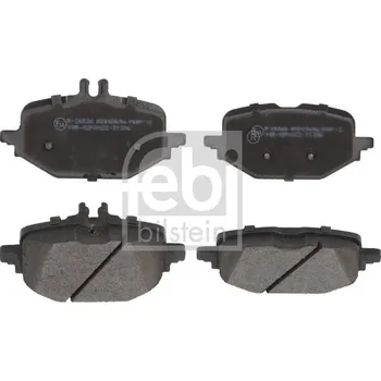 Brzdová destička Sada brzdových destiček, kotoučová brzda FEBI BILSTEIN 196779