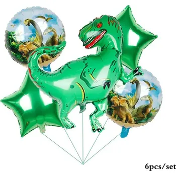 Party dekorace Dino party fóliové narozeninové balónky | party dekorace - Laser , Ostatní
