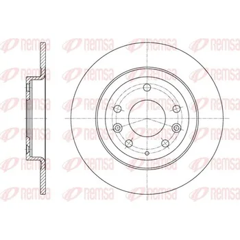 Brzdový kotouč Brzdový kotouč REMSA 61615.00