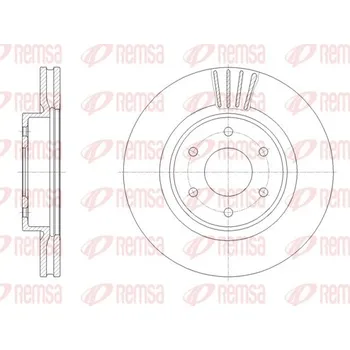 Brzdový kotouč Brzdový kotouč REMSA 61963.10