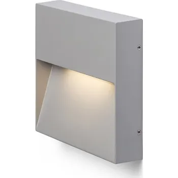 Venkovní osvětlení RENDL AQILA SQ nástěnná šedá 230V LED 6W IP54 3000K R12543