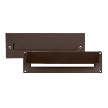 Železářství DOPRODEJ Schránkový vhod hnědý