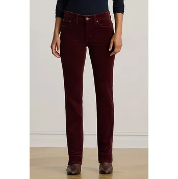 Dámské kalhoty Manšestrové kalhoty Lauren Ralph Lauren 200881935 burgundské 83X, vel. 40