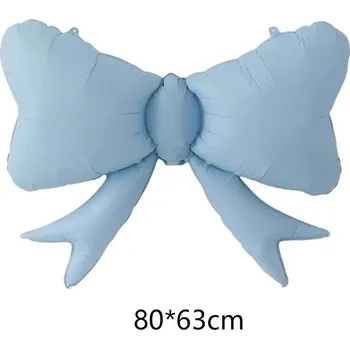 Party dekorace Barevná motýlí dekorace | balónek - mašle modrá , Ostatní