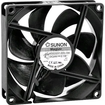 Průmyslový ventilátor Sunon MF92252V11000UA99 axiální ventilátor, 24 V/DC, 87.47 m³/h, (d x š x v) 92 x 92 x 25 mm, MF92252V11000UA99