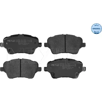 Brzdový systém Sada brzdových destiček, kotoučová brzda MEYLE 025 251 3417