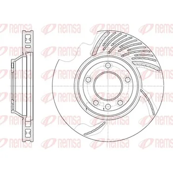 Brzdový kotouč Brzdový kotouč REMSA 6769.11
