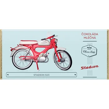 Čokoláda CHOCO POLA - Stadion S23 - mléčná čokoláda 100g