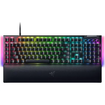 Klávesnice Herní klávesnice Razer BLACKWIDOW V4 (Yellow Switch) - US