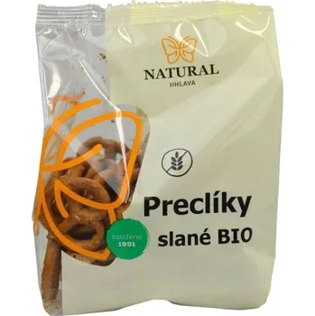 Ovoce Preclíky slané bez lepku Natural Jihlava 80 g
