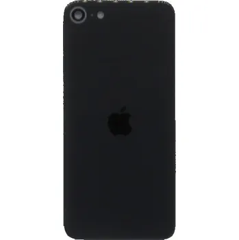Apple Iphone SE 2020 zadní sklo + sklíčko kamery - černá barva (Black)