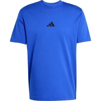 Pánské tričko Pánské triko adidas SL SJ TEE M L Modrá, Černá