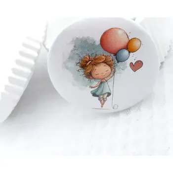 Dekorativní magnet Mám balónky, magnetka průměr 58 mm, 1 kus