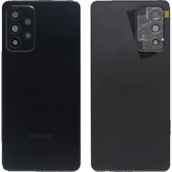 Telefonní příslušenství Samsung Galaxy A52 4G, A52 5G, A52s zadní kryt černý + sklíčko kamery