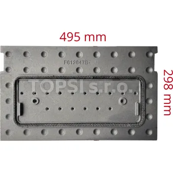 Krbová kamna Zadní stěna do kamen Invicta Altea (ref. 610999)