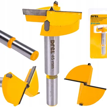 Vrták FRÉZA DO DŘEVA 45 mm PRO PUSKOVÉ ZÁVĚSY CON-XDC-1145