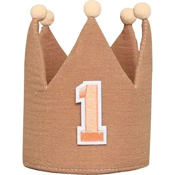 Party dekorace První narozeniny boho dekorace | dětská girlanda, narozeninová výzdoba - Hnědý klobouk