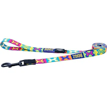 Vodítko pro psa Rogz Fusion Classic vodítko Popart Yellow vel. L