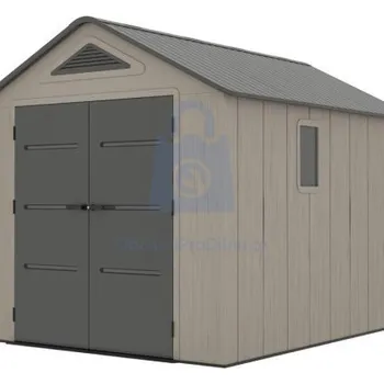 Zahradní domek Domek plastový LanitPlast MONTANA š 2500 x d 3120 x v 2420 mm, balení 1 ks