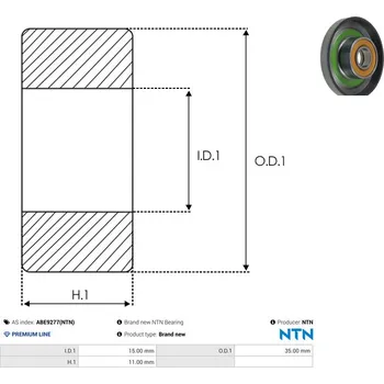Alternátor Usměrňovač, generátor AS-PL Sp. z o.o. ARC2052