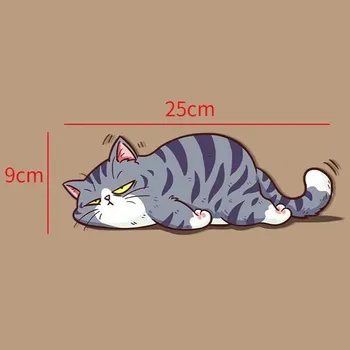 samolepka Roztomilá kočka samolepky | nálepka, auto dekorace - nech to shnít