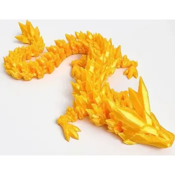 Létající drak Svítící drak s křídly 3d | luminiscenční drak, dekorace drak - F , 45CM