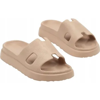 Dámské pantofle Nazouváky Římské Pantofle K Bazénu Hnědé Lehké Pohodlné Pěnové 40/41