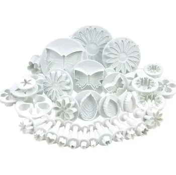 Vykrajovátko 33 ks 3d vykrajovátka pro pečení fondantu | cukrářské formy
