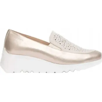 Dámské polobotky Dámské polobotky Wonders E-6722 glow trend platino beige - 39, Platinová