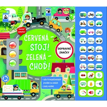 Kniha Červená - stoj! Zelená - choď!