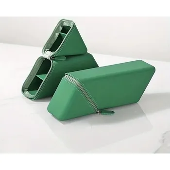 Penál Rozšiřitelný silikonový školní penál | pouzdro do školy - Zelený