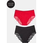Sinsay - Těhotenské kalhotky hipster high – balení 2 kusy - červená - 494GV-33X - 494GV-33X-S