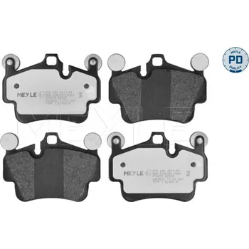 Autodíl Sada brzdových destiček, kotoučová brzda MEYLE 025 240 4917/PD