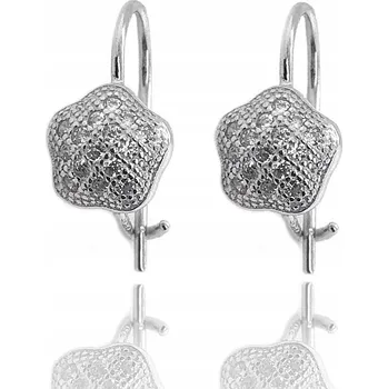 Náušnice STŘÍBRNÉ NÁUŠNICE SE ZIRKONY PRO DÍVKY