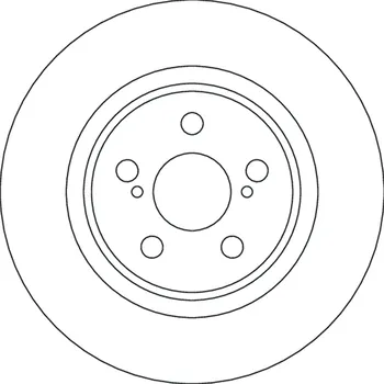 Brzdový kotouč Brzdový kotouč TRW DF4641